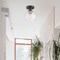 Globe Electric Globe Electric Harrow 9.1 in. H X 8 in. W X 8 in. L Matte Black Ceiling Light 60333 - alternate 2